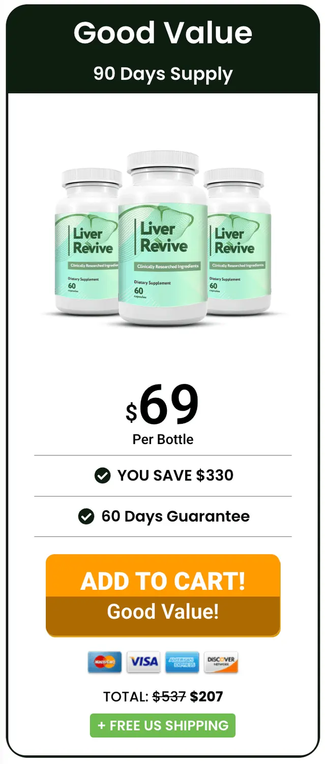 Liver Revive 3 bottle price